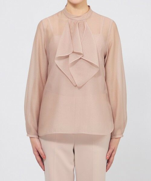 EPOCA / エポカ シャツ・ブラウス | シアークロス フリルブラウス | 詳細8