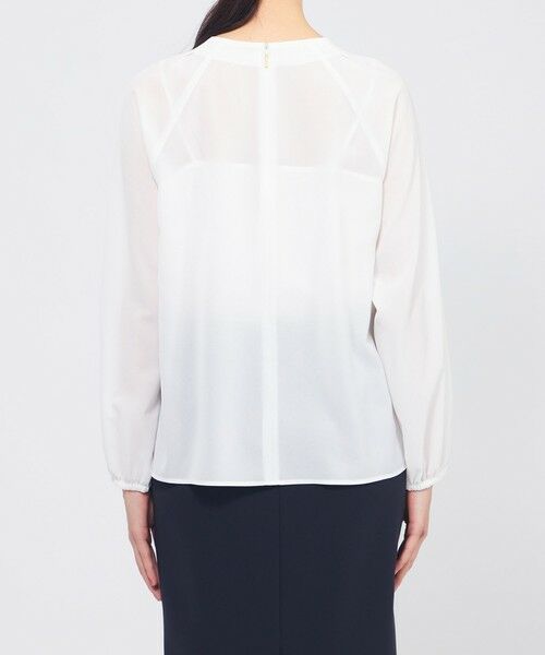 EPOCA / エポカ シャツ・ブラウス | ドライオーガンジー タックブラウス | 詳細6