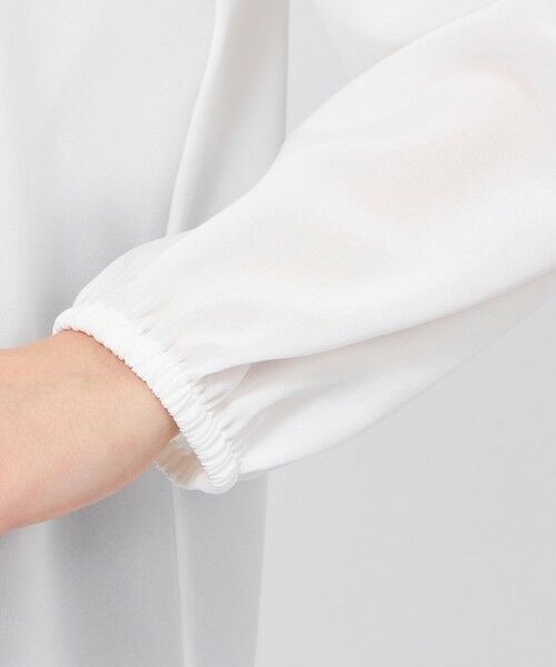 EPOCA / エポカ シャツ・ブラウス | ドライオーガンジー タックブラウス | 詳細8