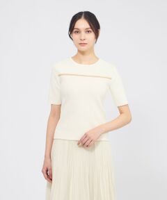 EPOCA / エポカ ニット・セーター | トリミングニット プルオーバー