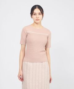 EPOCA / エポカ ニット・セーター | トリミングニット プルオーバー