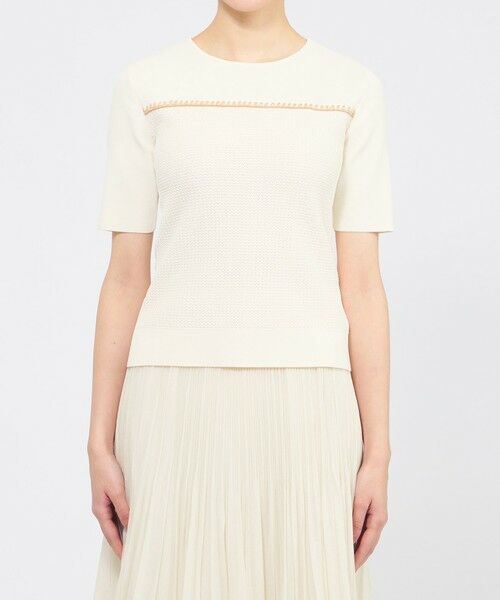 EPOCA / エポカ ニット・セーター | トリミングニット プルオーバー | 詳細9