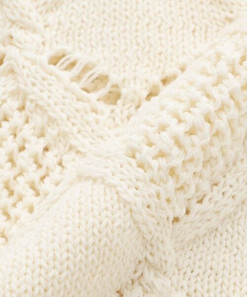 EPOCA / エポカ ニット・セーター | ケーブルニット タートルネックジレ | 詳細7