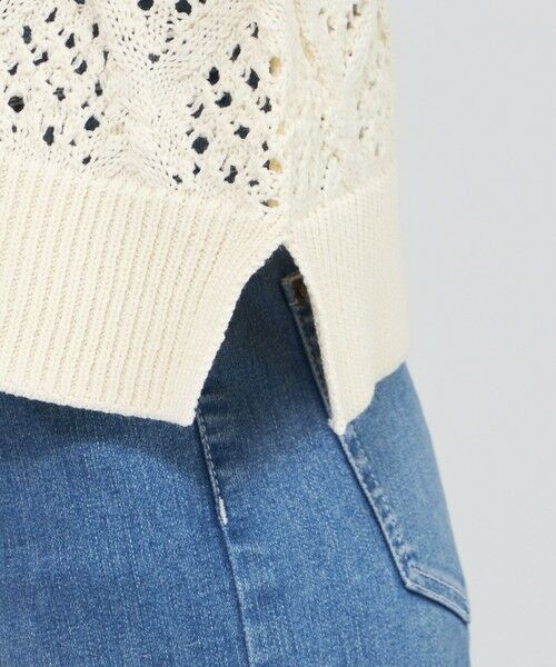 EPOCA / エポカ ニット・セーター | ケーブルニット ベルスリーブプルオーバー | 詳細8