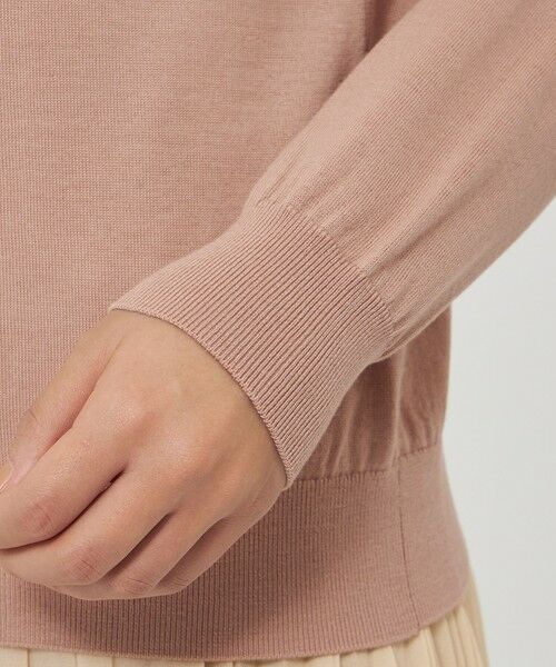 EPOCA / エポカ ニット・セーター | ウォッシャブルウール リボンタイニット | 詳細8