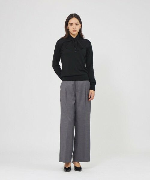 EPOCA / エポカ ニット・セーター | ウォッシャブルウール リボンタイニット | 詳細2