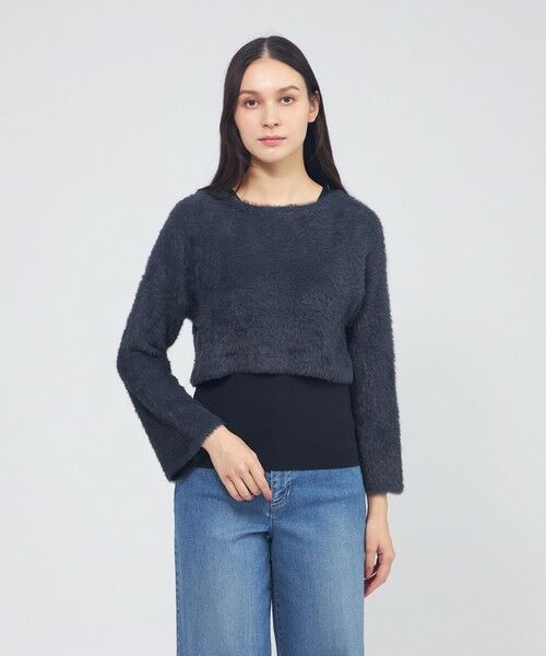 EPOCA / エポカ ニット・セーター | へアリーレイヤードニット | 詳細2