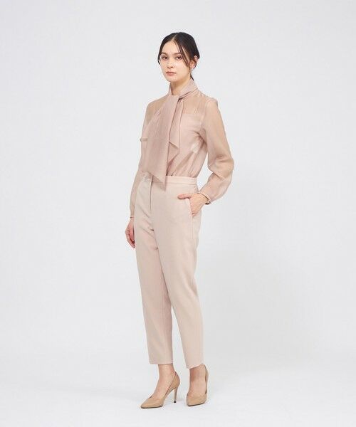 EPOCA / エポカ その他パンツ | コンパクトダブルクロス テーパードパンツ | 詳細3