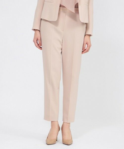 EPOCA / エポカ その他パンツ | コンパクトダブルクロス テーパードパンツ（ピンク3）