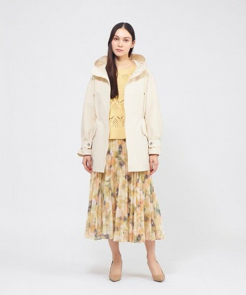 EPOCA / エポカ ロング・マキシ丈スカート | グラフィカルフラワー プリーツスカート | 詳細5