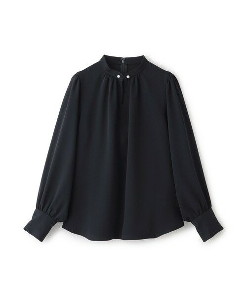 EPOCA / エポカ シャツ・ブラウス | 【EPOCA STORIA】ダブルクロスブラウス《WEB＆EPOCA THE SHOP店舗限定》（ネイビー2）