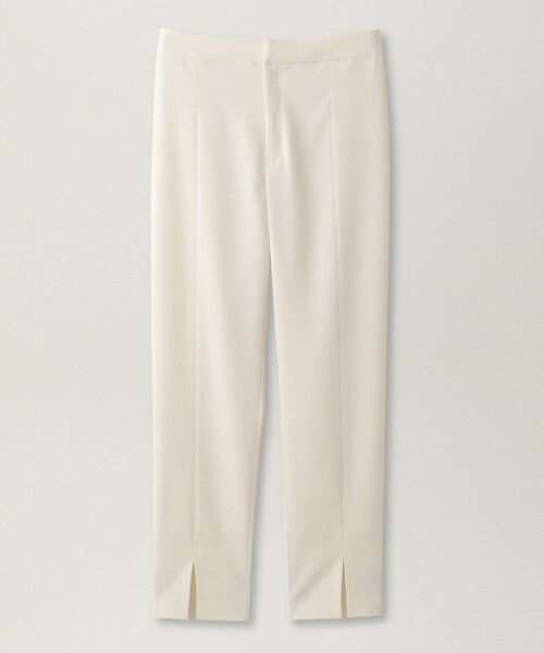 EPOCA / エポカ その他パンツ | 【EPOCA STORIA】ツイルスリットパンツ《WEB＆EPOCA THE SHOP店舗限定》（ホワイト1）