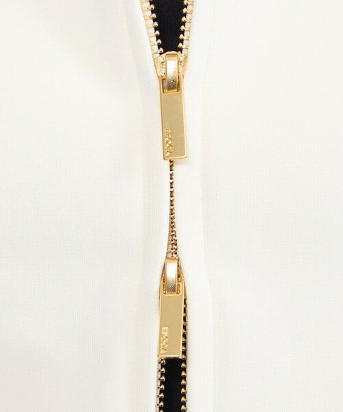 EPOCA / エポカ ノーカラージャケット | ライトコットンダンボール ジップアップフーディー | 詳細9