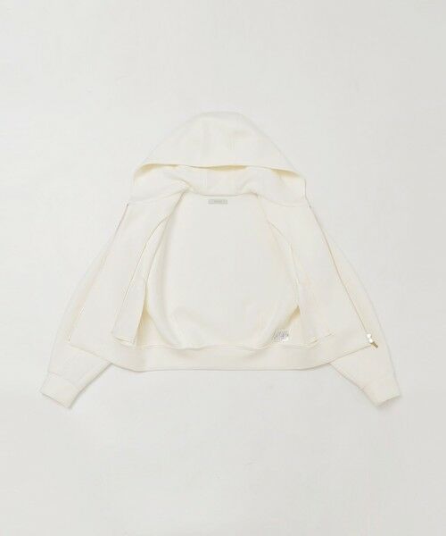 EPOCA / エポカ ノーカラージャケット | ライトコットンダンボール ジップアップフーディー | 詳細10