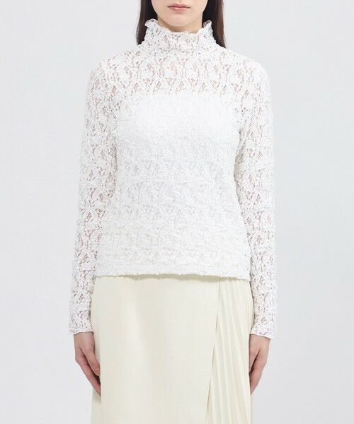 EPOCA / エポカ カットソー | ストレッチレース シアーカットソー | 詳細4