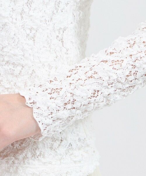 EPOCA / エポカ カットソー | ストレッチレース シアーカットソー | 詳細7