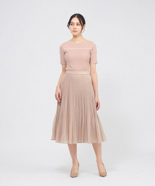 EPOCA / エポカ ロング・マキシ丈スカート | シアークロス プリーツスカート | 詳細3