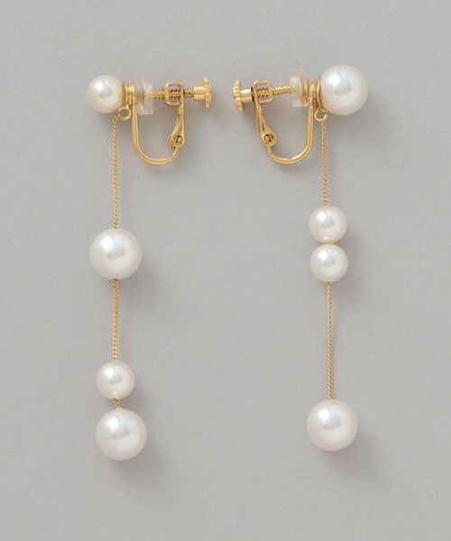 EPOCA / エポカ ネックレス・ペンダント・チョーカー | アシンメトリーパールイヤリング（ゴールド1）