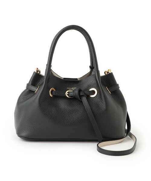 EPOCA / エポカ メッセンジャーバッグ・ウエストポーチ | 【VIOLAd'ORO】ADRIAポシェット《WEB＆EPOCA THE SHOP店舗限定》（ブラック1）