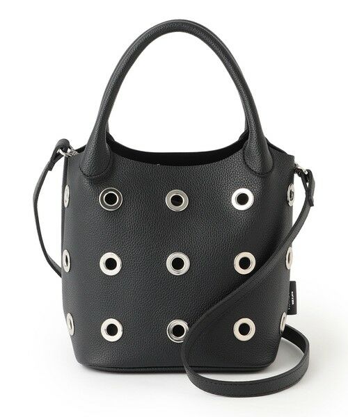 EPOCA / エポカ メッセンジャーバッグ・ウエストポーチ | 【VIOLAd'ORO】SINTETICAハンドバッグ《WEB＆EPOCA THE SHOP店舗限定》（ブラック1）