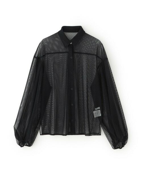 EPOCA / エポカ シャツ・ブラウス | 【marmors】シアーブラウス《WEB＆EPOCA THE SHOP店舗限定》（ブラック1）