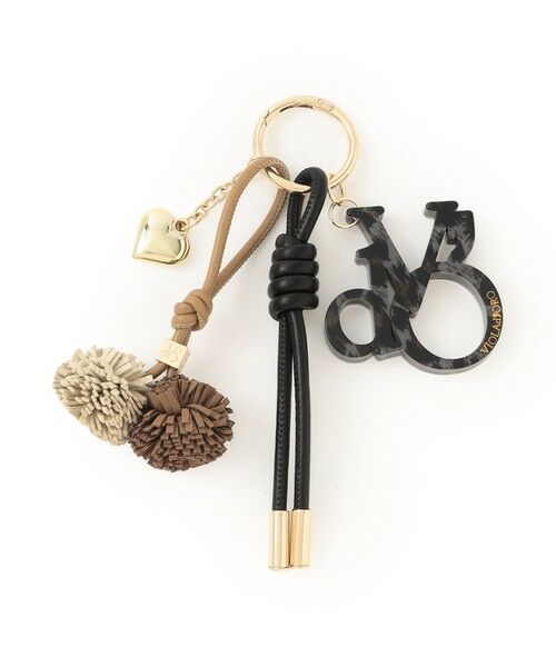 EPOCA / エポカ ネックレス・ペンダント・チョーカー | 【VIOLAd'ORO】バッグチャーム《WEB＆EPOCA THE SHOP店舗限定》（ブラック1）