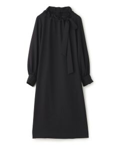 EPOCA / エポカ ロング・マキシ丈ワンピース | 【EPOCA STORIA】ツイルストレッチワンピース《WEB＆EPOCA THE SHOP店舗限定》