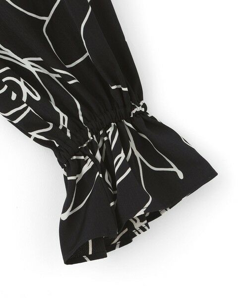 EPOCA / エポカ ロング・マキシ丈ワンピース | 【EPOCA STORIA】アブストラクトプリントドレス《WEB＆EPOCA THE SHOP店舗限定》 | 詳細3