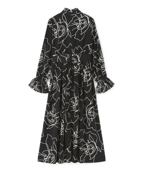 EPOCA / エポカ ロング・マキシ丈ワンピース | 【EPOCA STORIA】アブストラクトプリントドレス《WEB＆EPOCA THE SHOP店舗限定》 | 詳細1