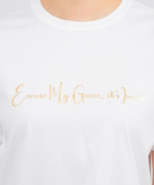 EPOCA / エポカ カットソー | 【WEB＆一部店舗限定】フォイルロゴTシャツ | 詳細6