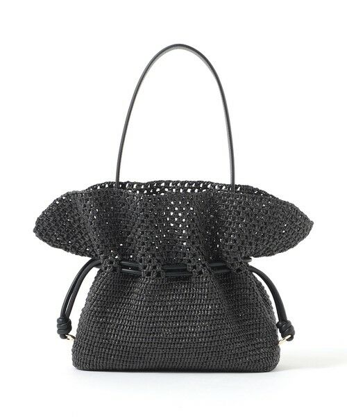 EPOCA / エポカ メッセンジャーバッグ・ウエストポーチ | クロシェフリルバッグ（ブラック1）