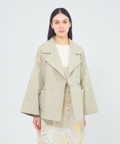 EPOCA / エポカ その他アウター | グログランタフタ ショートコート