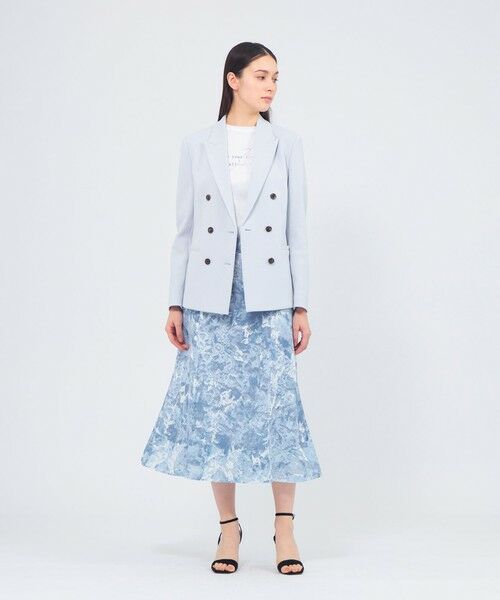 EPOCA / エポカ ノーカラージャケット | 【24 TWENTY FOUR JACKET】 ダブルブレストジャケット | 詳細3