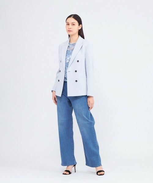 EPOCA / エポカ ノーカラージャケット | 【24 TWENTY FOUR JACKET】 ダブルブレストジャケット | 詳細4