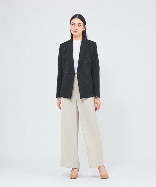 EPOCA / エポカ ノーカラージャケット | 【24 TWENTY FOUR JACKET】 ダブルブレストジャケット | 詳細2