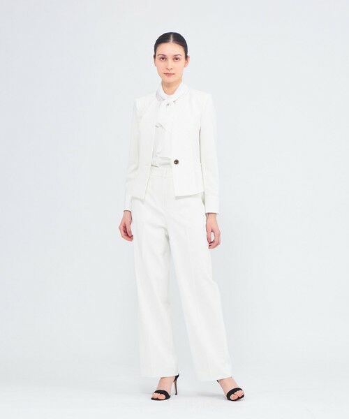 EPOCA / エポカ ノーカラージャケット | ドライコンフォートツイル ノーカラージャケット | 詳細4