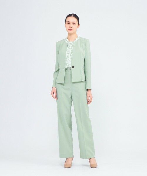 EPOCA / エポカ ノーカラージャケット | ドライコンフォートツイル ノーカラージャケット | 詳細11