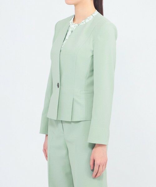 EPOCA / エポカ ノーカラージャケット | ドライコンフォートツイル ノーカラージャケット | 詳細13