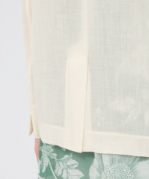 EPOCA / エポカ ノーカラージャケット | トリアセシアースラブ ダブルブレストジャケット | 詳細7