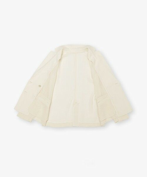 EPOCA / エポカ ノーカラージャケット | トリアセシアースラブ ダブルブレストジャケット | 詳細9