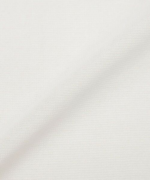 EPOCA / エポカ ノーカラージャケット | シアーコットンナイロン ダブルブレストニットジャケット | 詳細12