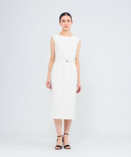 EPOCA / エポカ ロング・マキシ丈ワンピース | ドライコンフォートツイル Iラインワンピース | 詳細1