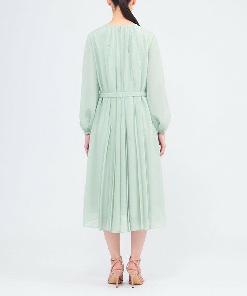 EPOCA / エポカ ロング・マキシ丈ワンピース | エアリーシフォン プリーツドレス | 詳細7