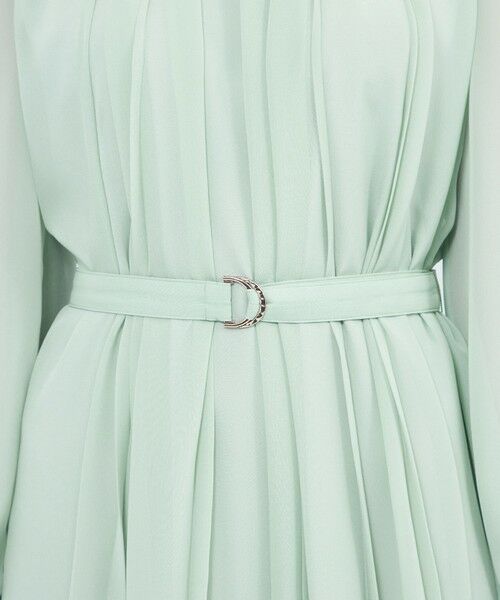 EPOCA / エポカ ロング・マキシ丈ワンピース | エアリーシフォン プリーツドレス | 詳細9