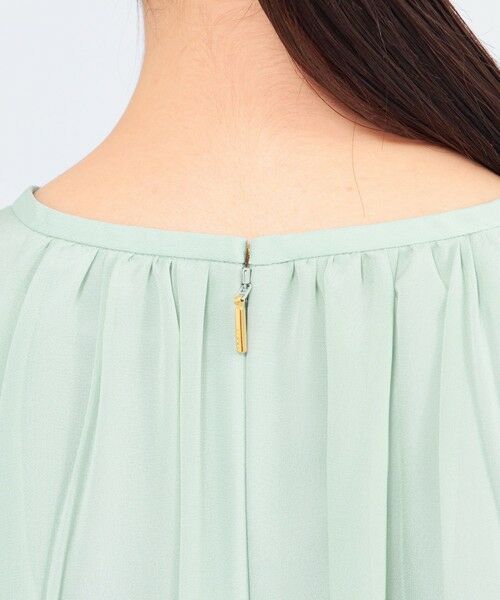 EPOCA / エポカ ロング・マキシ丈ワンピース | エアリーシフォン プリーツドレス | 詳細10