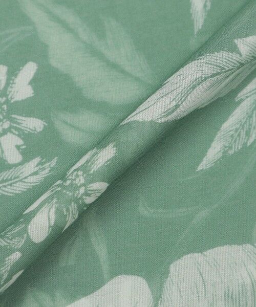 EPOCA / エポカ ロング・マキシ丈ワンピース | シアーフローラルプリント シャーリングワンピース | 詳細9