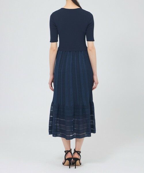 EPOCA / エポカ ロング・マキシ丈ワンピース | シアーコットンナイロン ニットワンピース | 詳細5