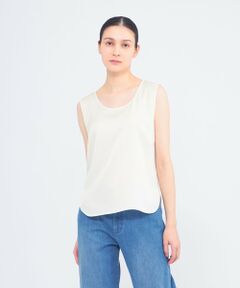 EPOCA / エポカ シャツ・ブラウス | バックサテンジョーゼット タンクトップブラウス