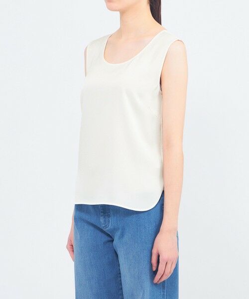 EPOCA / エポカ シャツ・ブラウス | バックサテンジョーゼット タンクトップブラウス | 詳細6