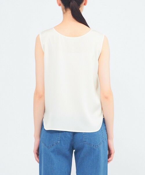 EPOCA / エポカ シャツ・ブラウス | バックサテンジョーゼット タンクトップブラウス | 詳細7